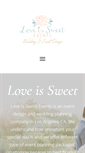 Mobile Screenshot of loveissweet-events.com